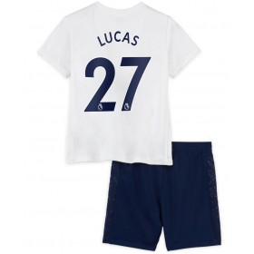 Fußballtrikots Tottenham Hotspur Lucas Moura 27 Kinder Heimtrikotsatz 2021-2022